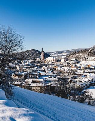 Kastelruth schneebedeckt