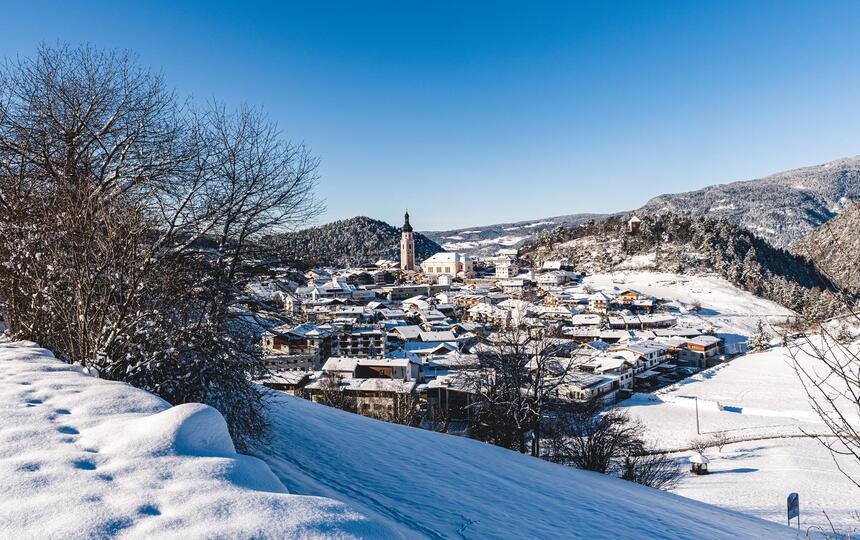 Kastelruth schneebedeckt