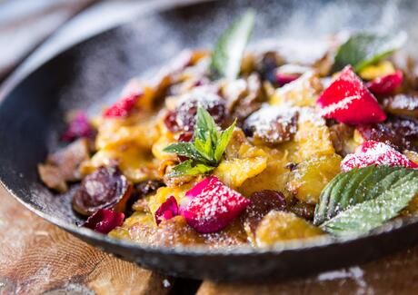 Kaiserschmarrn con frutta