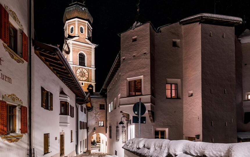 Kastelruth schneebedeckt